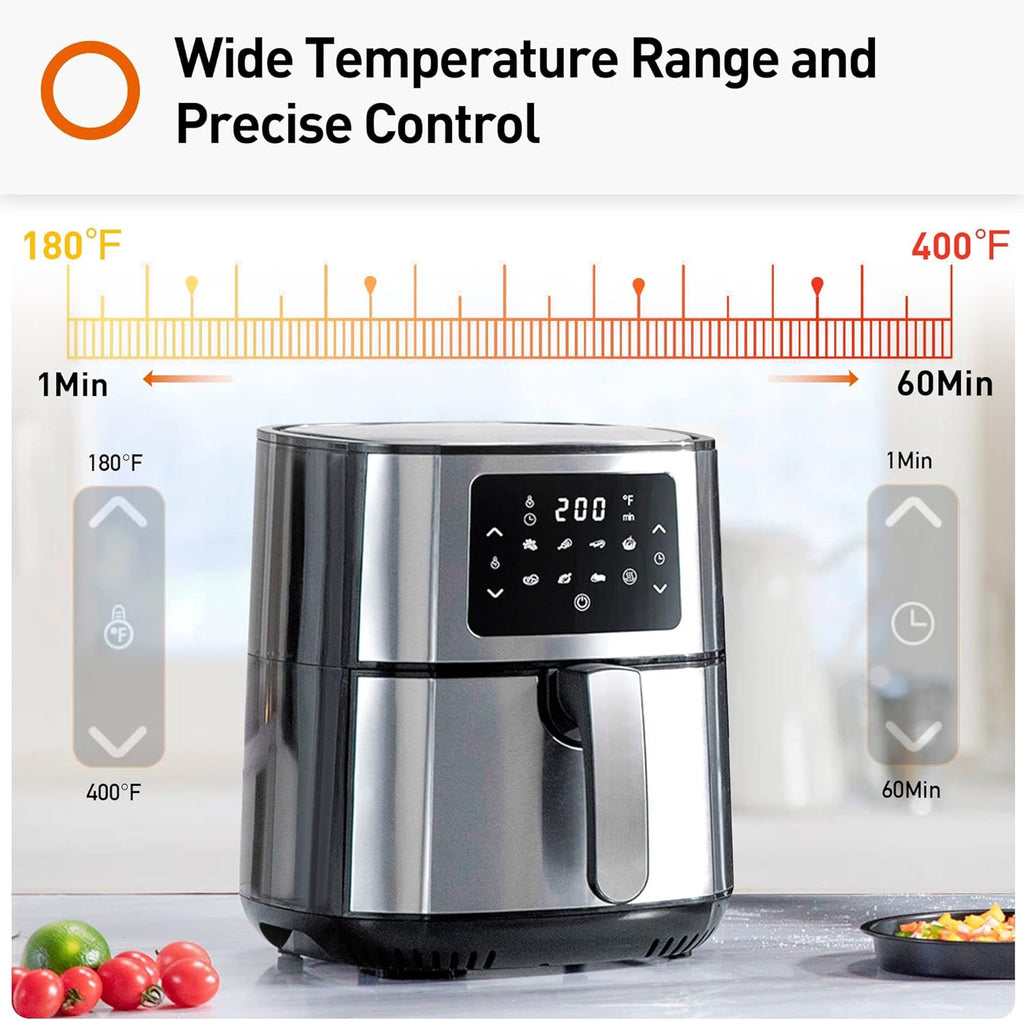 5.8Qt Stainless Steel Air Fryer Toaster Oven M593