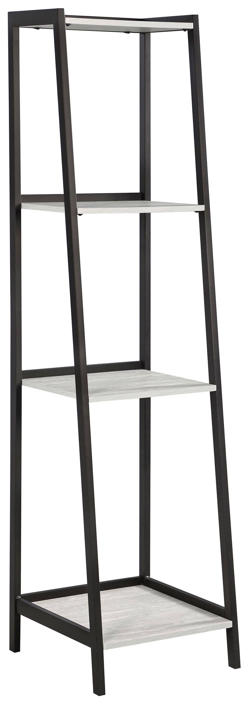 Grey Stone Ladder Bookcase R5434