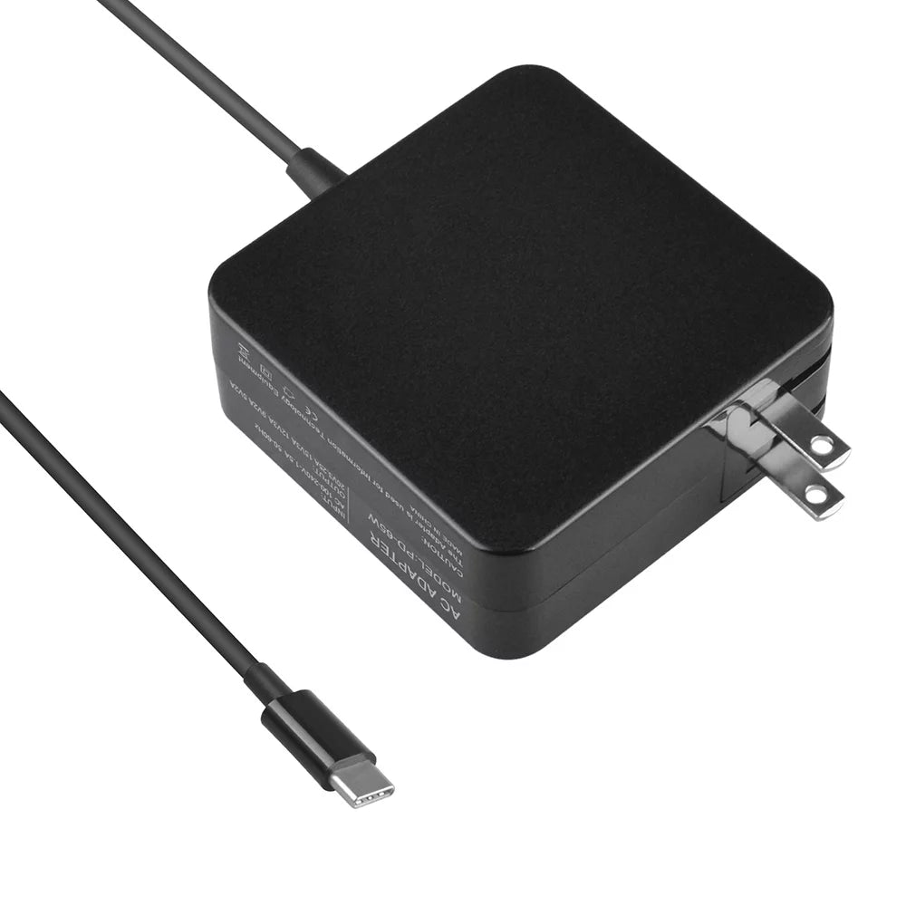 65W USB-C AC/DC Adapter Charger K1832