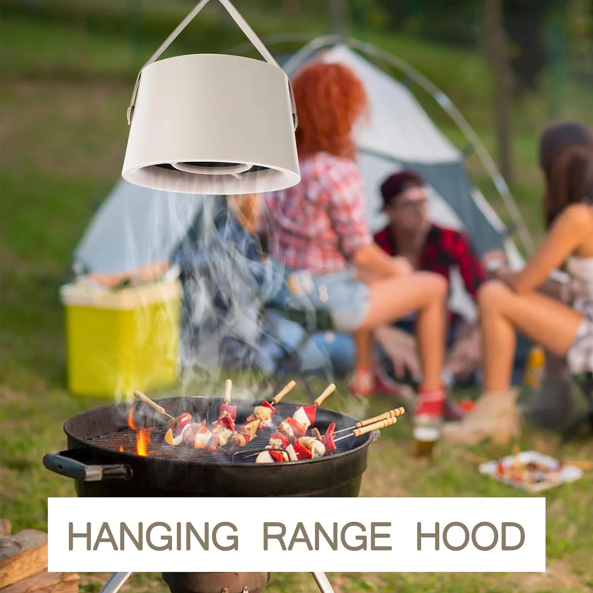 Portable Desktop Range Hood with 3 Speed Exhaust Fan G67421
