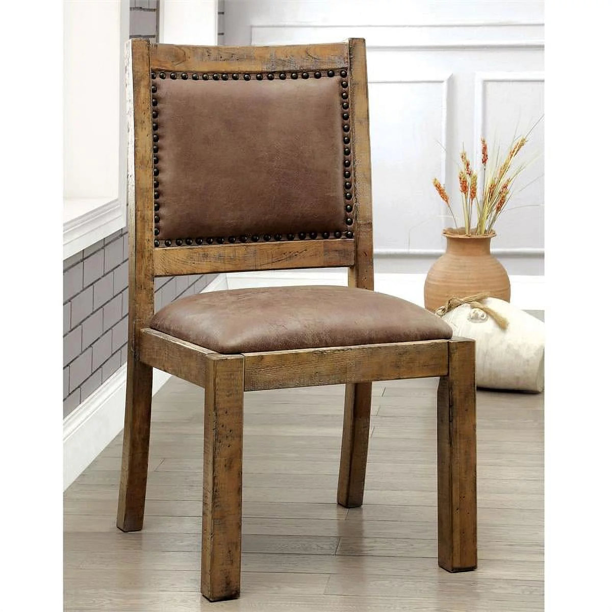 6-Piece Wood 96-inch Dining Set P2057