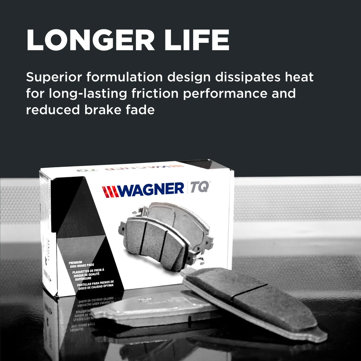 Semi-Metallic Disc Brake Pad Set B2798