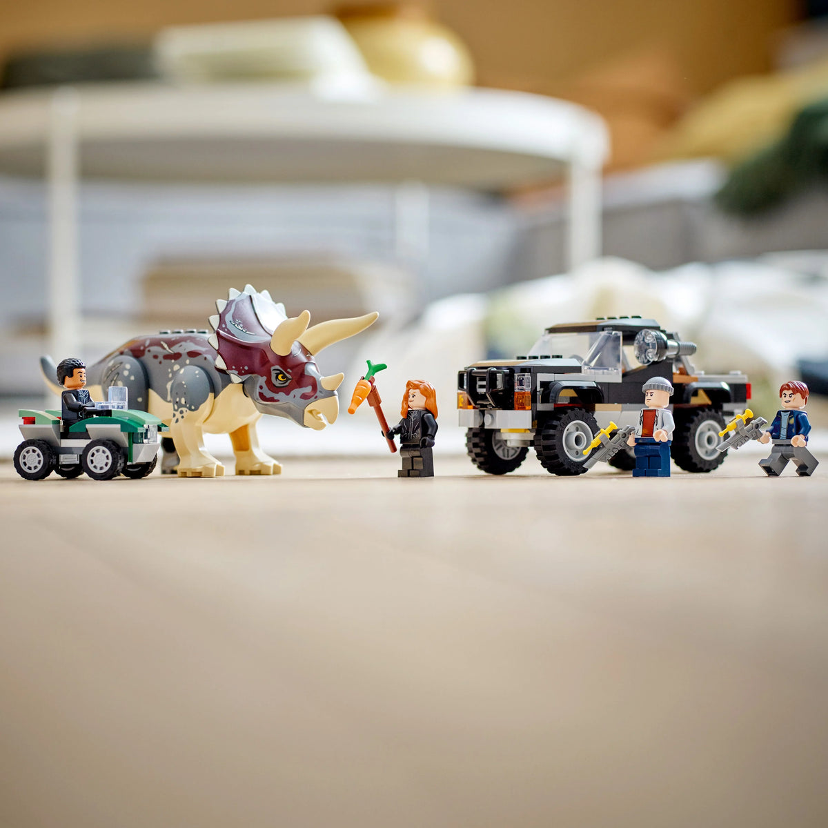 LEGO Jurassic World Dino Combo Pack 66774 Toy Value Pack, 2 in 1 Triceratops and Velociraptor Gift Set, Jurassic World Toy with Dinosaur and Truck Toys, Christmas Gift for Kids Ages 7 and Up I13144