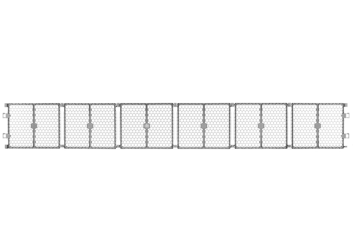 Plastic 192 inch Super Wide Baby Gate and Play Yard J451064