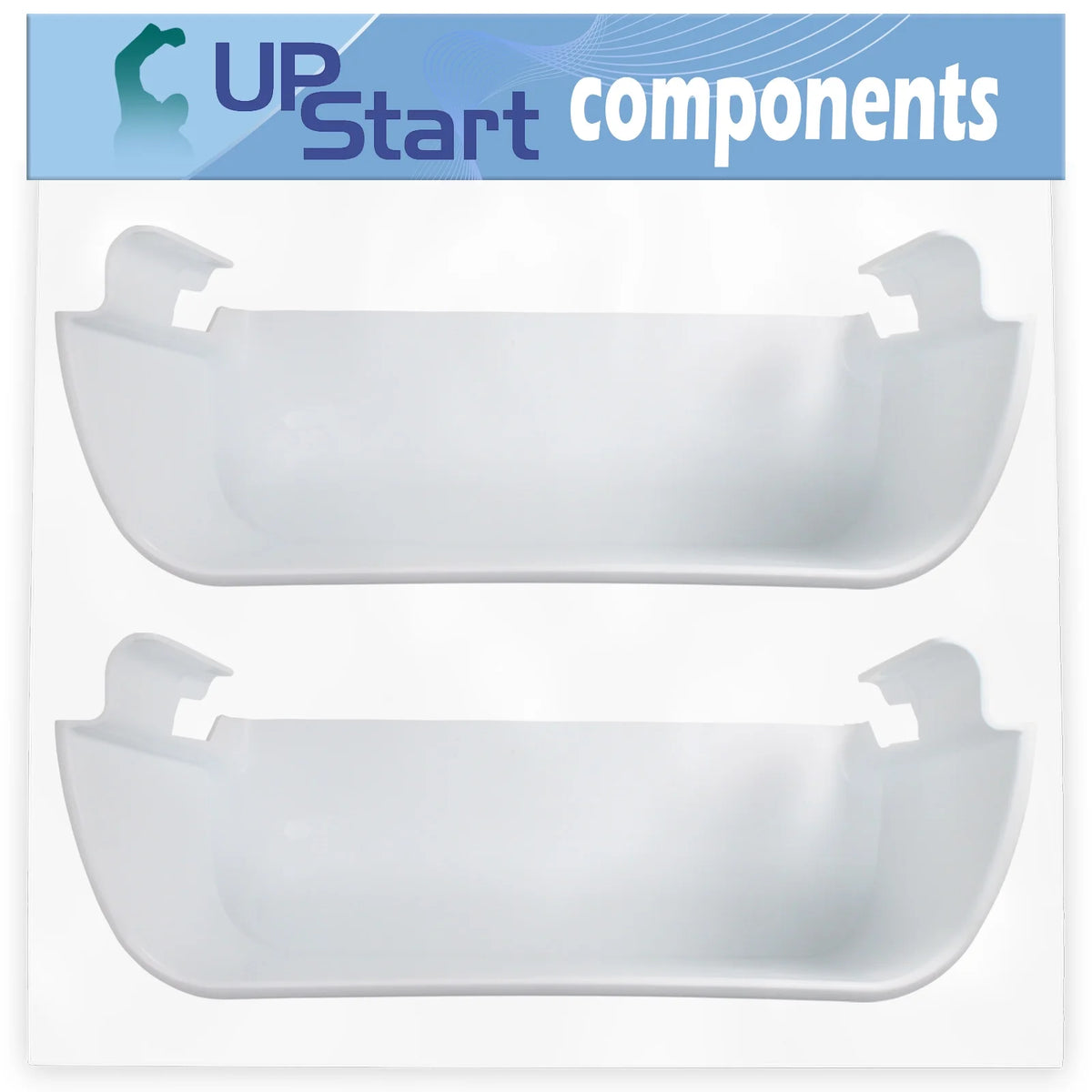 2-Pack Refrigerator Door Shelf Bin M12481