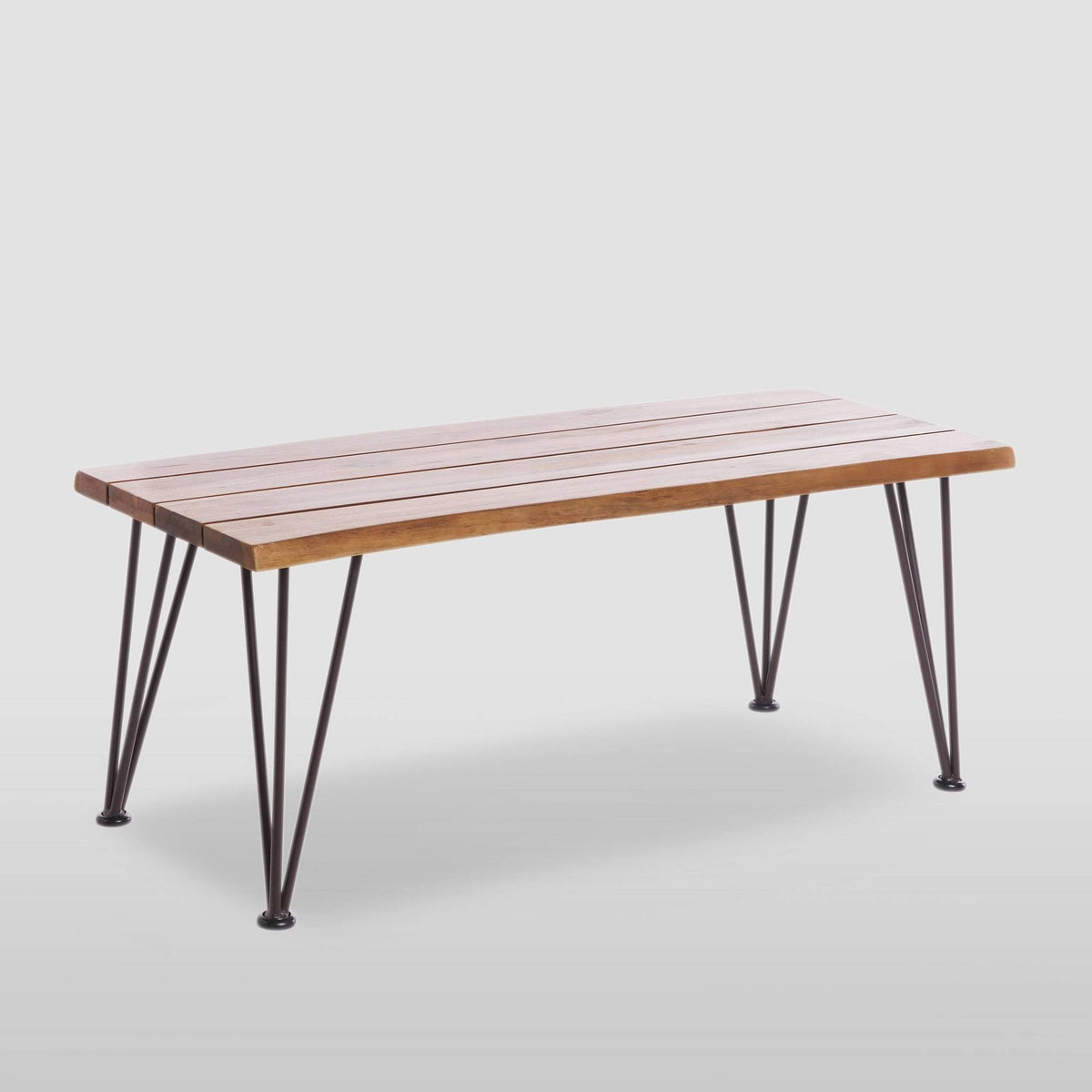 Acacia Wood Coffee Table with 2 Accent Tables G604