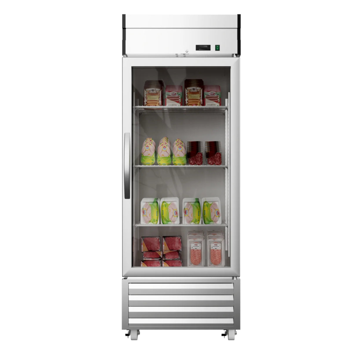Single Door Glass Door Refrigerator A198575