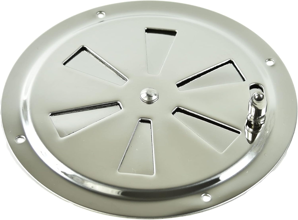 Stainless Steel 6 Round Louver Vent Cover W840