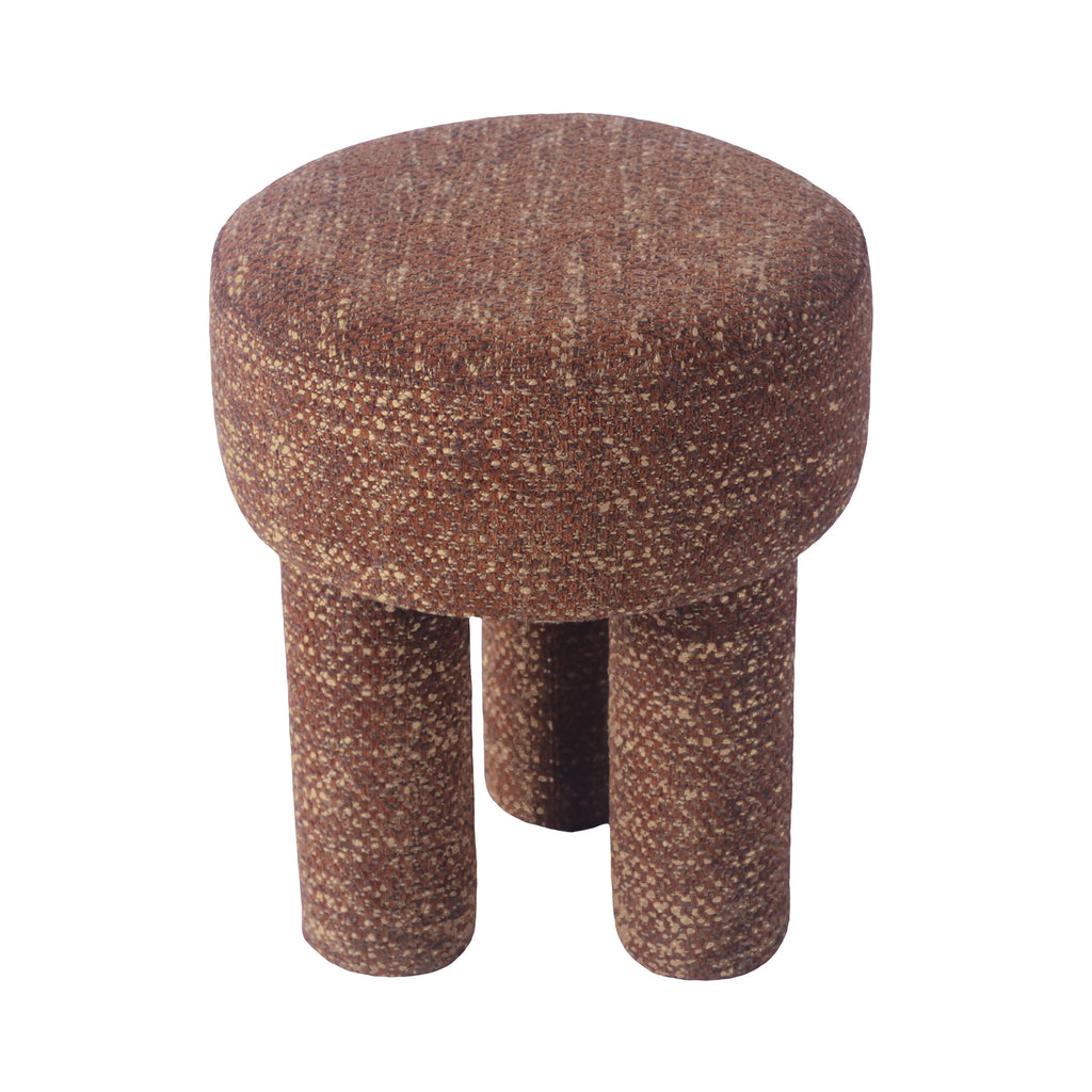 Brown Knubby Stool A718