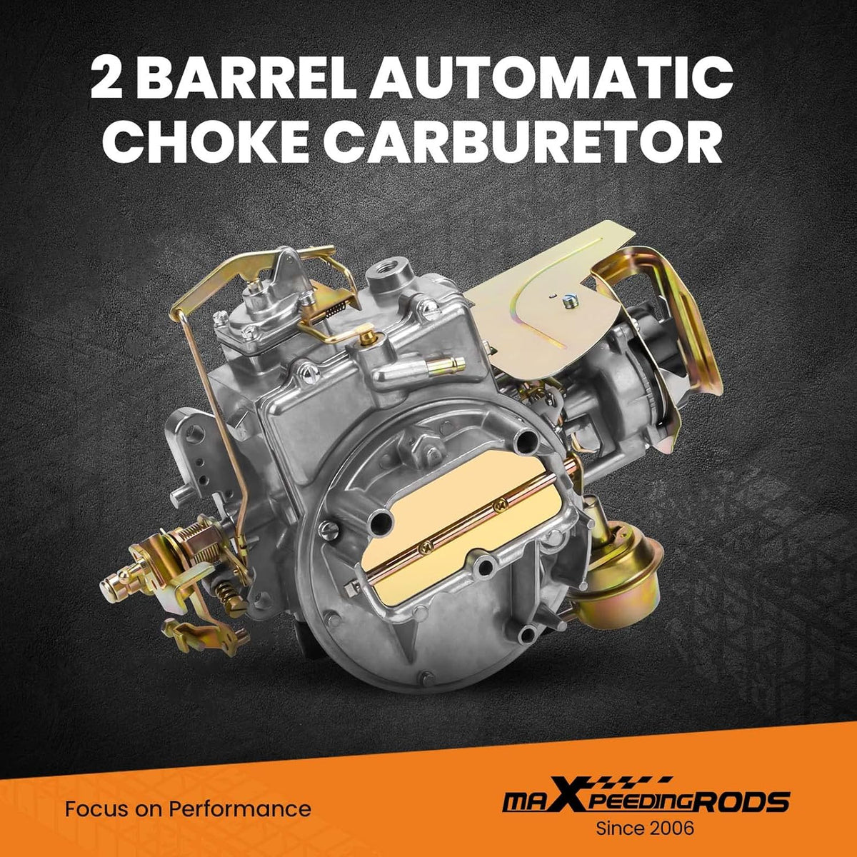 2 Barrel Carburetor with Electric Choke and Mounting Gasket O188