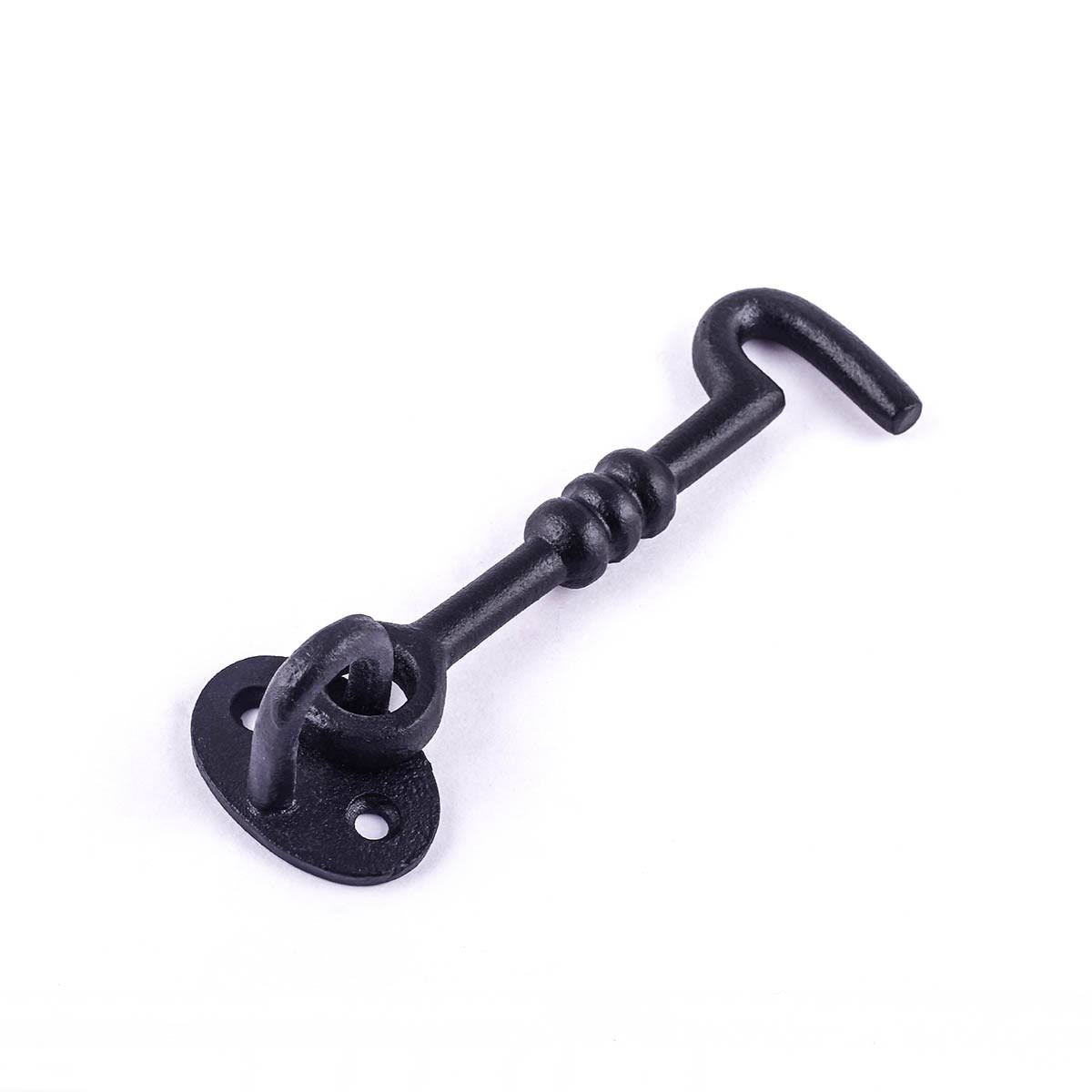 10 Cabin Hook Eye Door Latch Iron N558633
