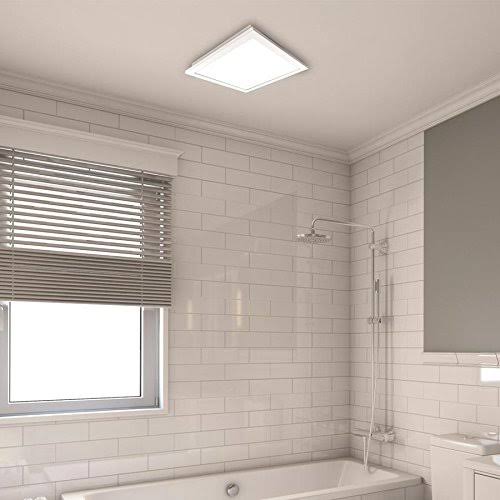 White Bathroom Fan LED Energy Star G62673