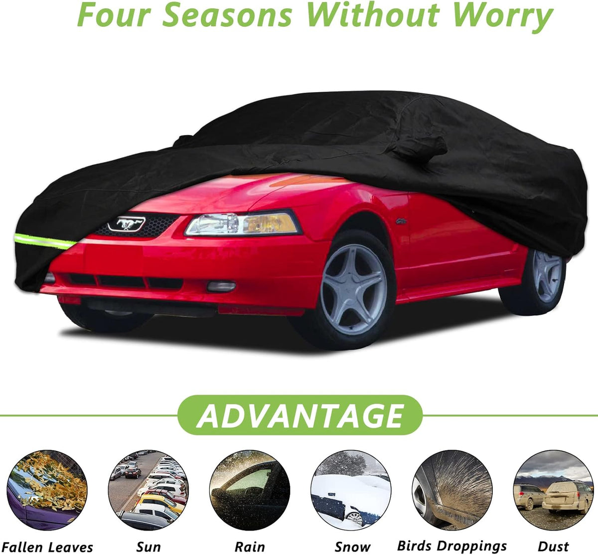 Waterproof Car Cover for Ford Mustang P2927