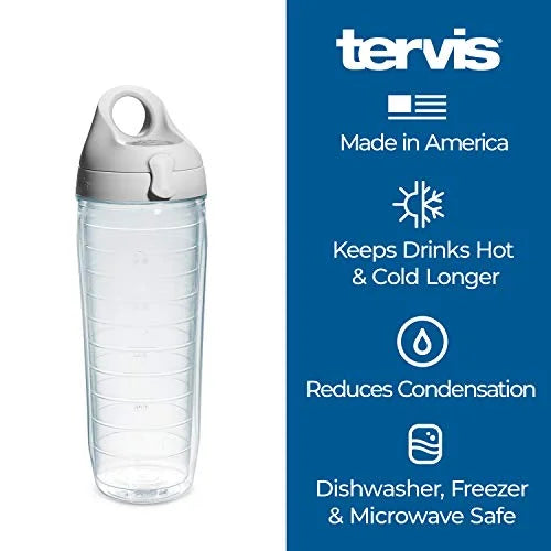24oz Insulated Tumbler with Gray Lid X156