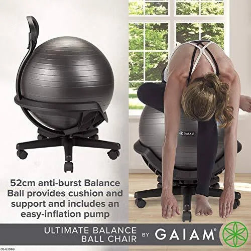 Balance Ball Chair with Swivel Q301