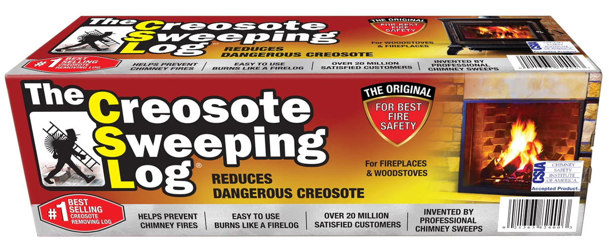 Creosote Sweeping Log for Fireplaces and Woodstoves W506563