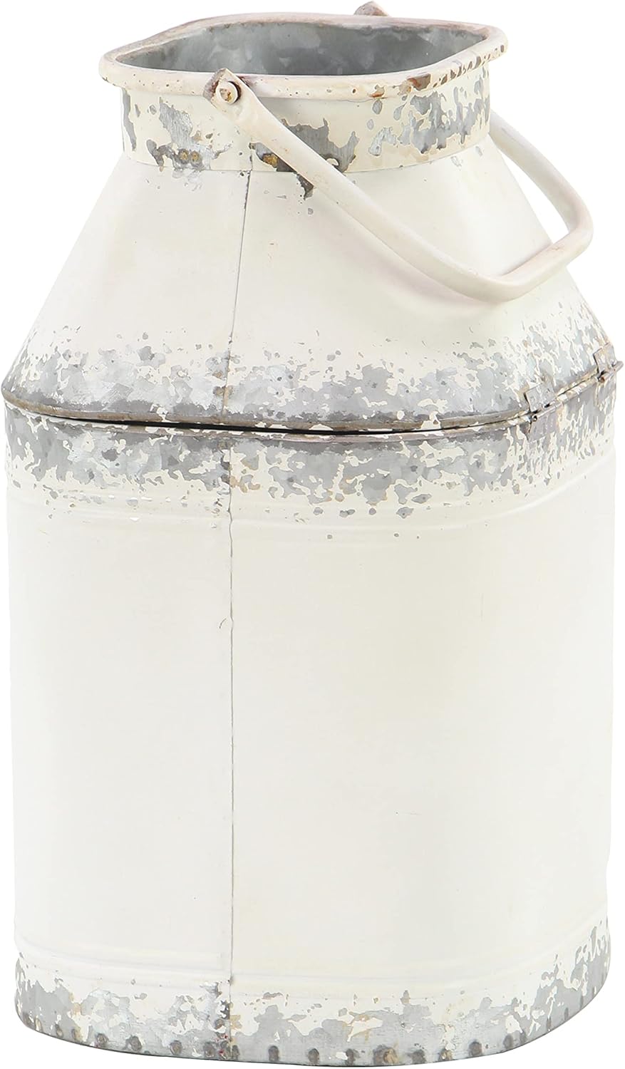 White Decorative Milk Can Pack of 2 T5955