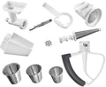 Stand Mixer Attachment Pack Food Grinder Fruit Vegetable Strainer Rotor Slicer Shredder Flex Edge Beater Z539