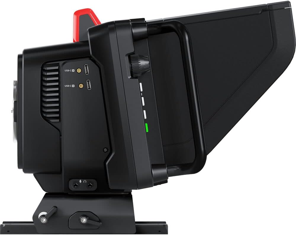 Blackmagic Studio Camera 4K Plus Bundle with AKG K240 Studio Pro Headphones and Screen Cleaning Wipes E765