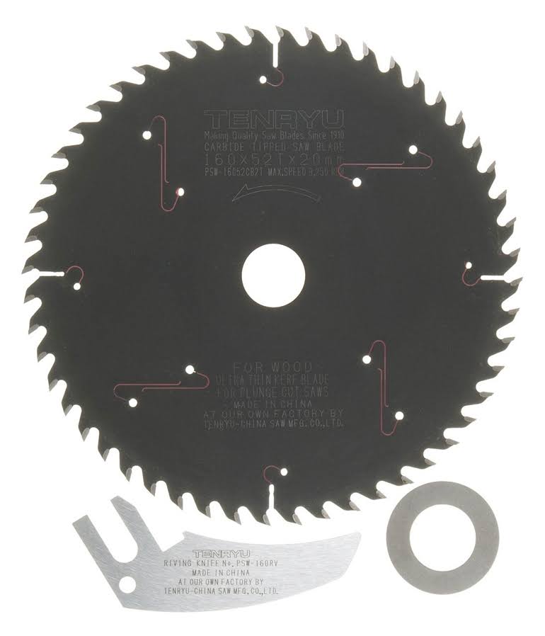 160mm Plunge-Cut Saw Blade 52T F50886