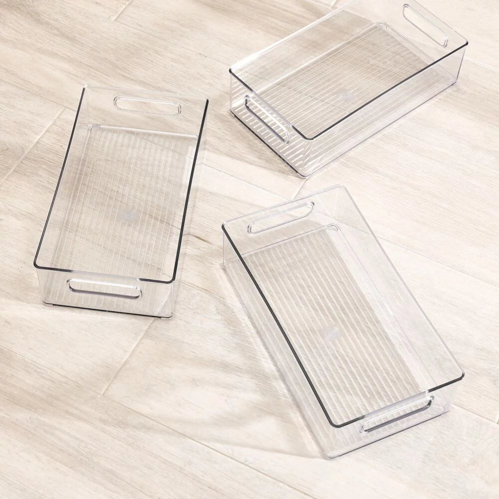 Clear 3 Pack Storage Bins M593631