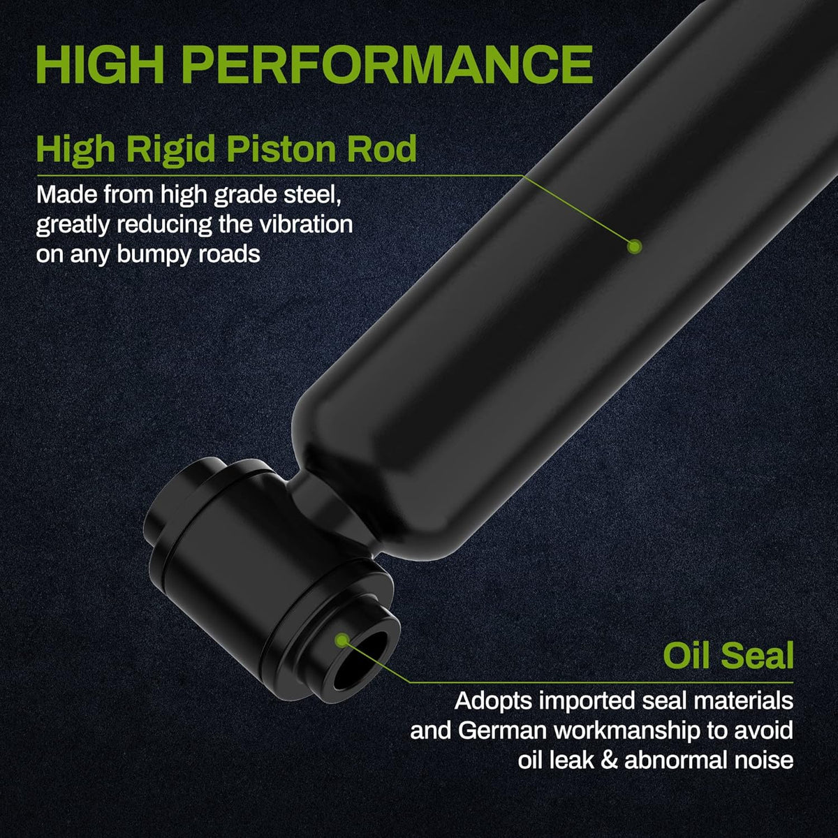 Rear Pair Complete Struts Shocks Absorbers Left and Right Quick Struts Pack of 2 Y89907