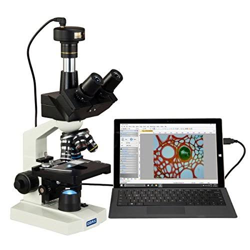Trinocular Compound LED Microscope with 5MP Digital Camera W3042