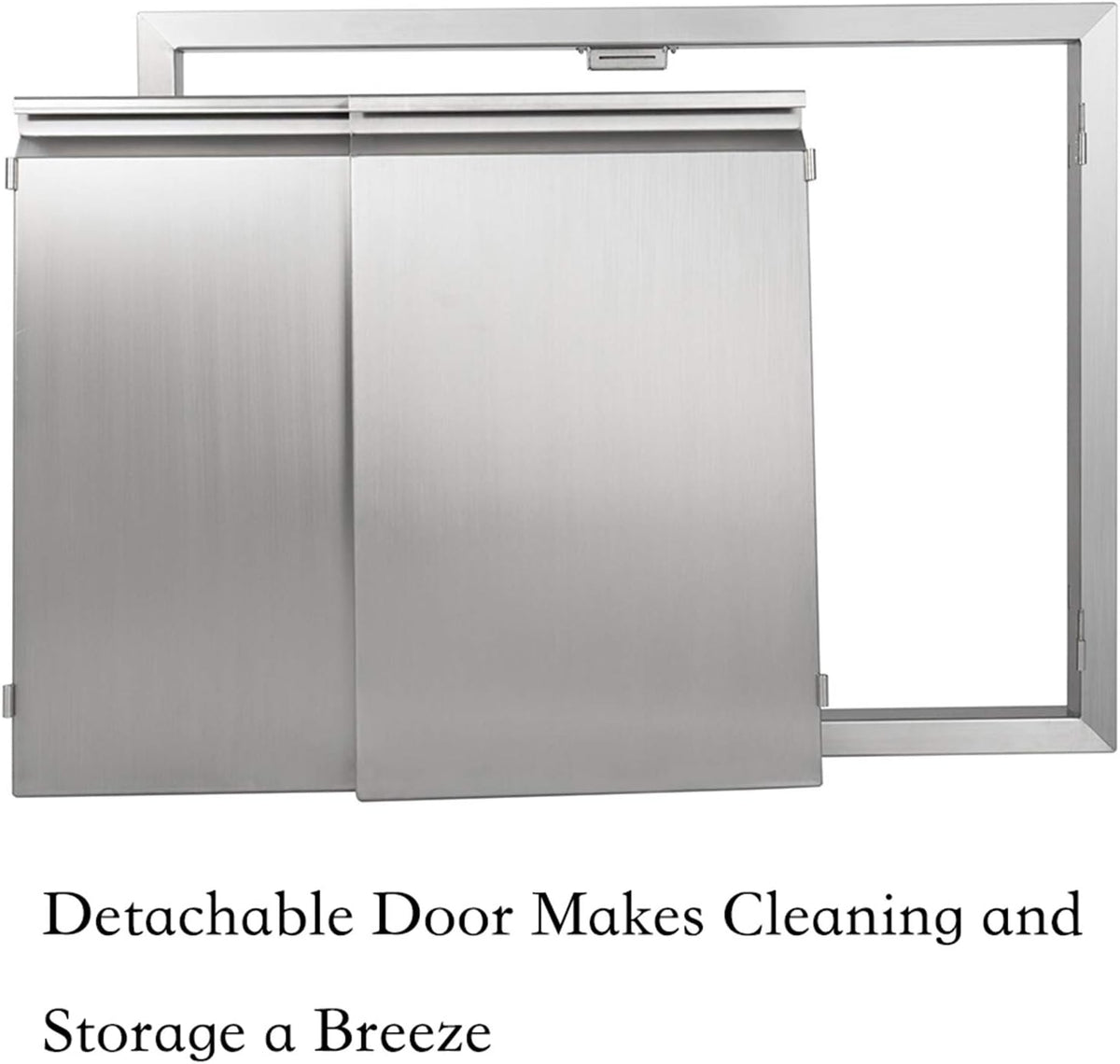304 Stainless Steel Outdoor Kitchen Access Door N4252