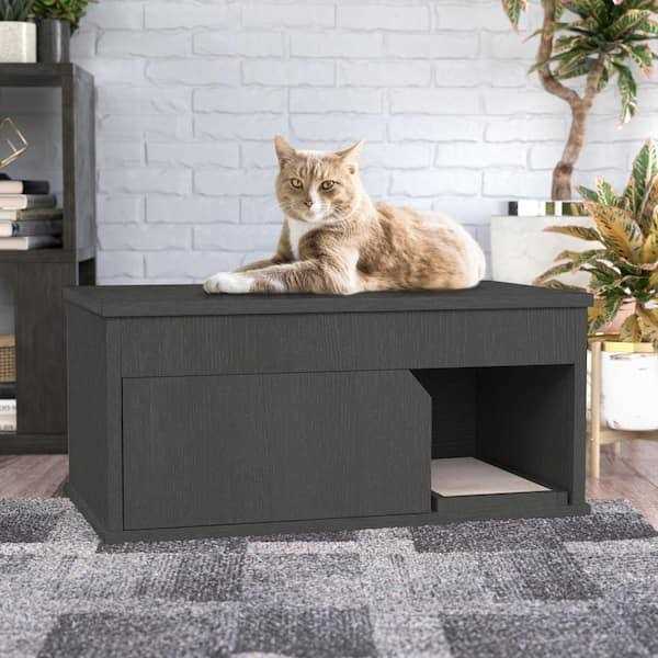 Cat Litter Box Enclosure One Door H5292