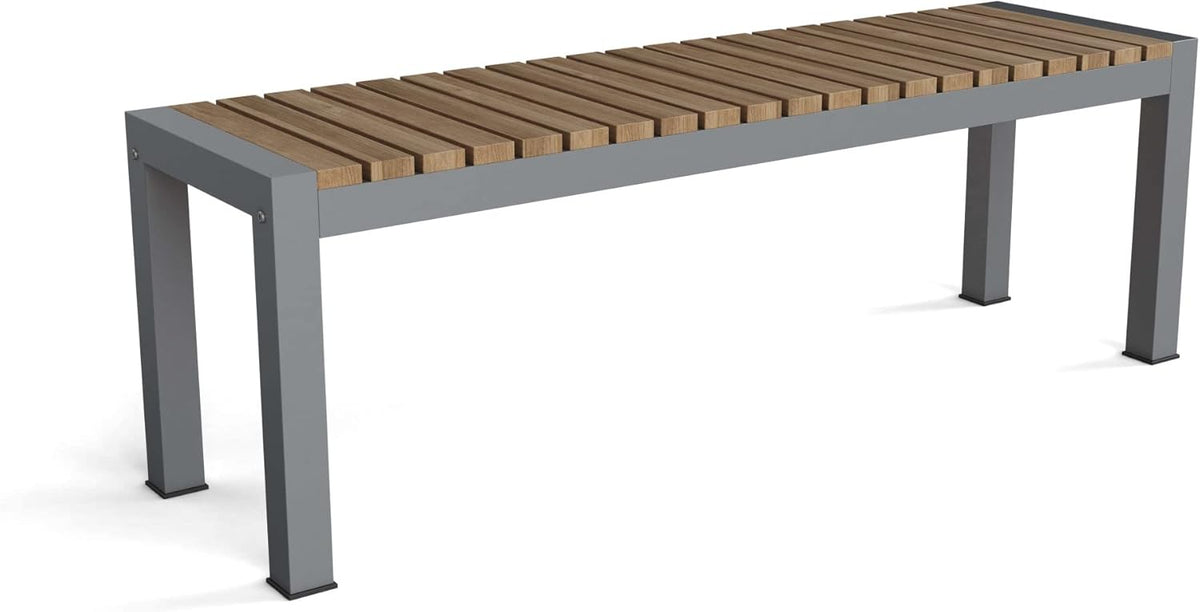 Brown 3-Seater Outdoor Bench W381685