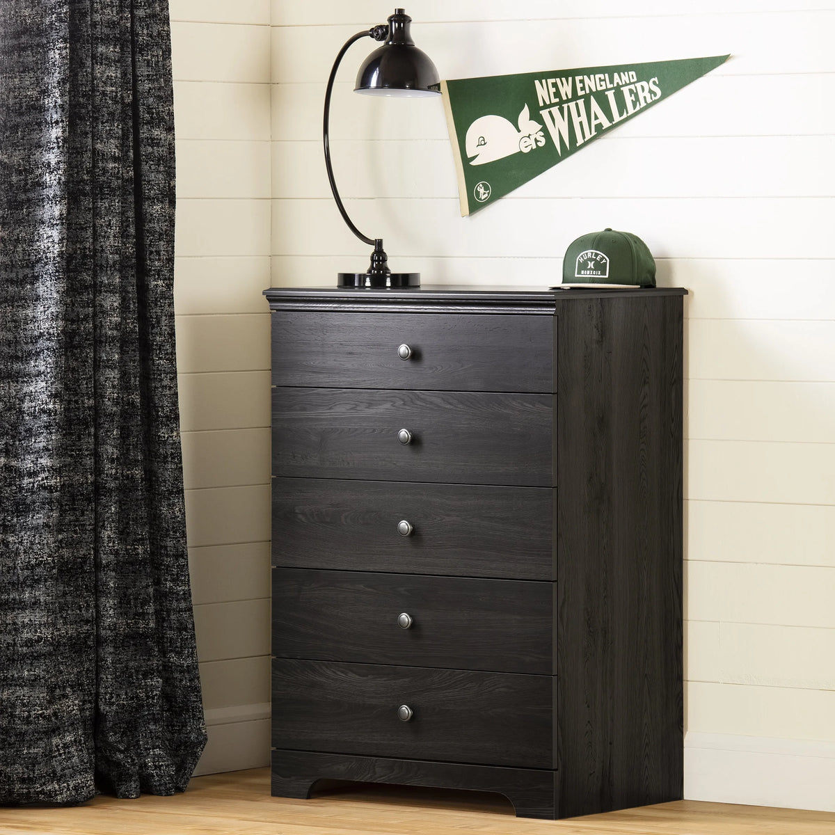 Gray Contemporary Chest V52939