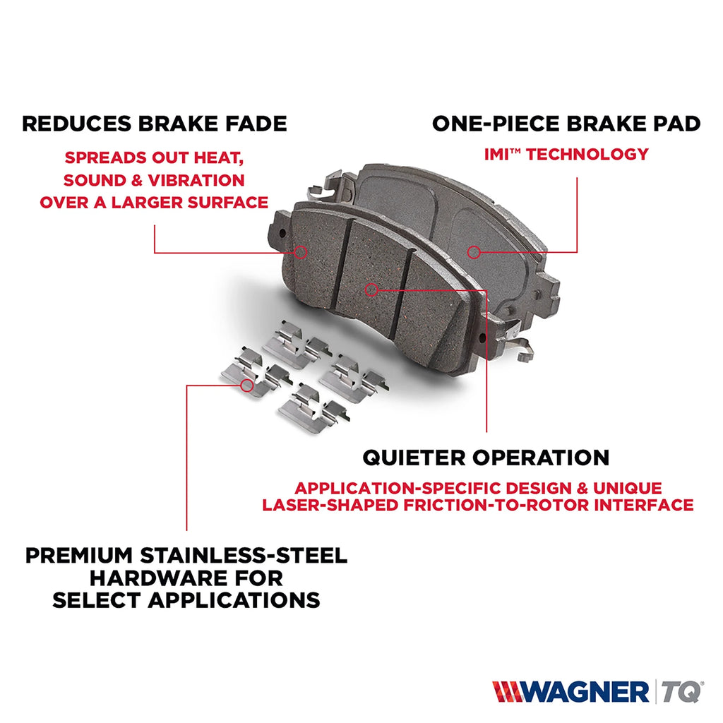 Semi-Metallic Disc Brake Pad Set B2798