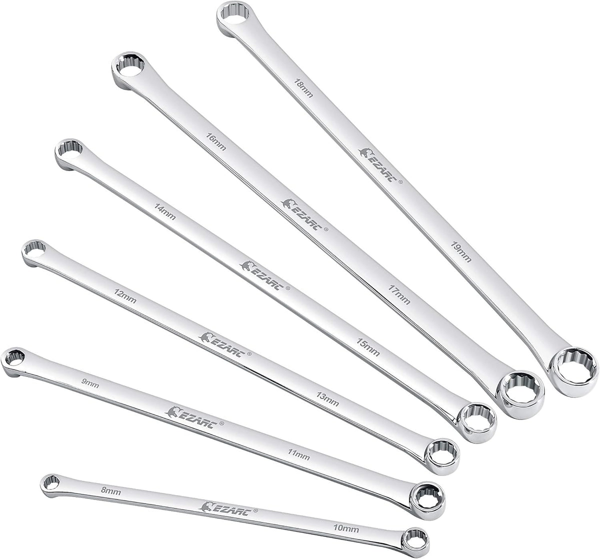6PCS Metric Combination Wrench Set 8mm - 19mm Z633196