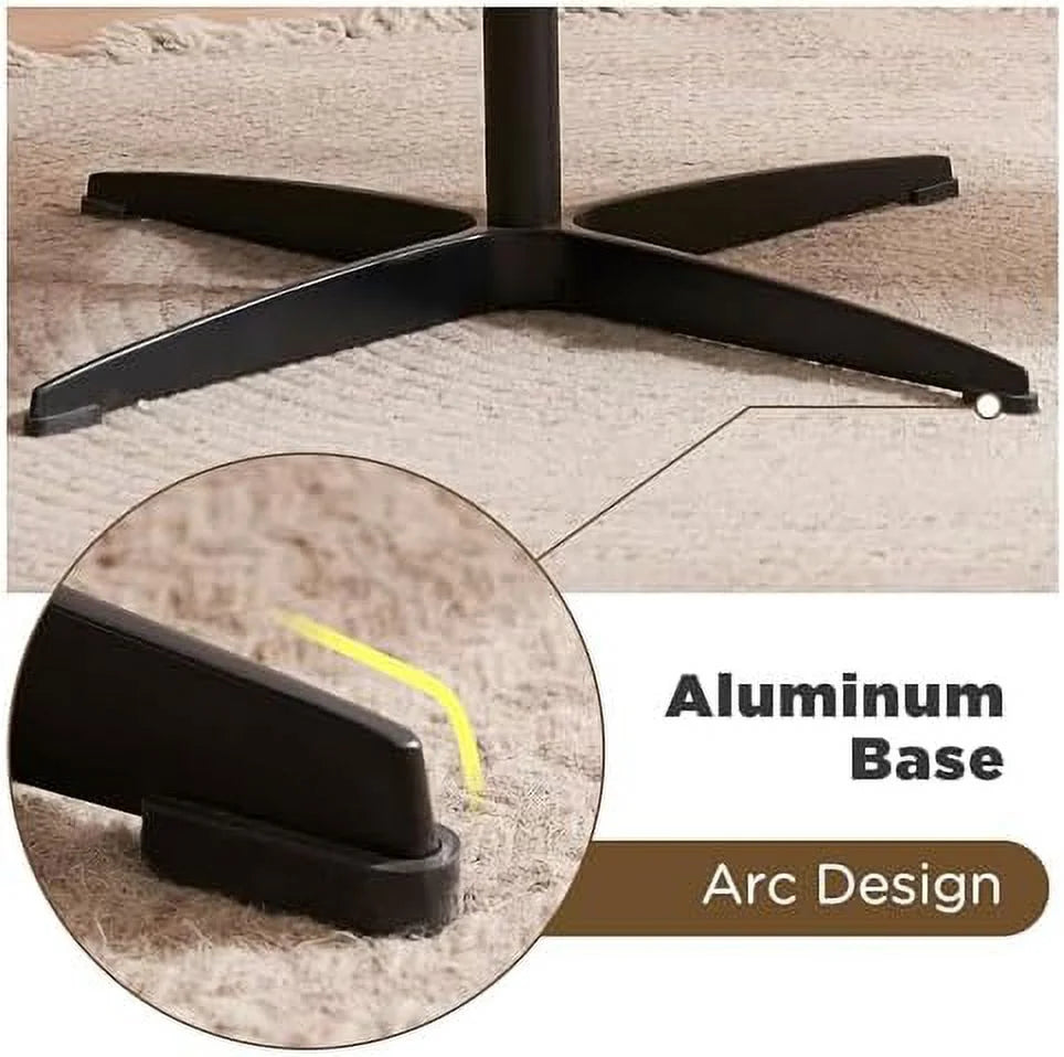 Grey Criss Cross Armless Swivel Desk Chair U305179
