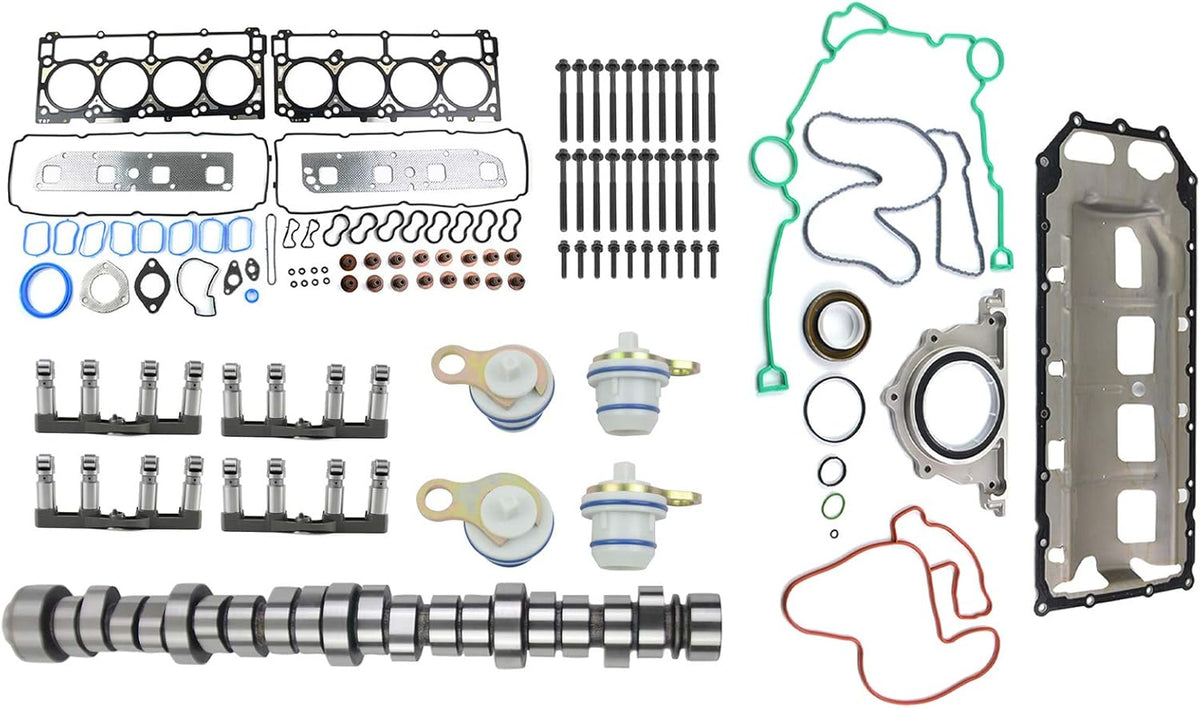 Camshaft Kit Head Valve Gasket & Expansion Plugs Kit T9711