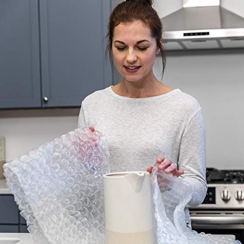 Large Bubble Wrap Roll, 5/16" Bubble Cushioning Wrap, Perforated Every 12", 12" x 15', Pack of 2 I6125