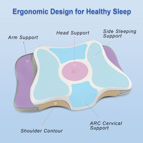 Adjustable Memory Foam Cervical Pillow C320