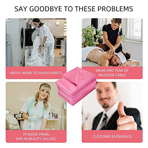 100 Pcs Disposable Non Woven Massage Table Sheets X32602