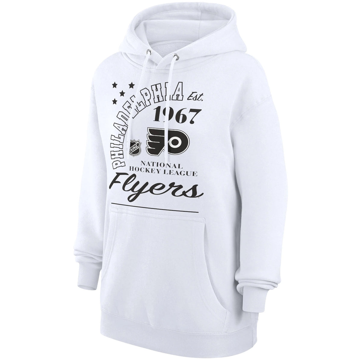 White Philadelphia Flyers Graphic Fleece Pullover Hoodie Y797000