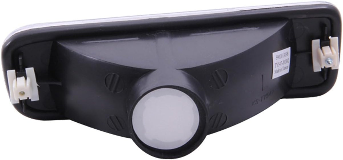 Turn Signal Light Assembly Clear Lens Chrome Pack of 2 V7115