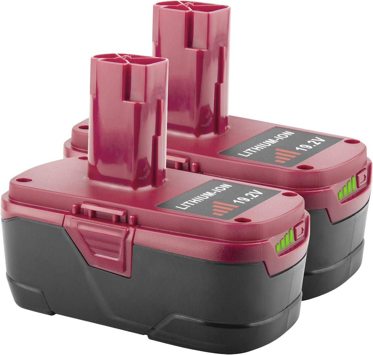 6000mAh 19.2V Lithium Battery Pack of 2 Z34442