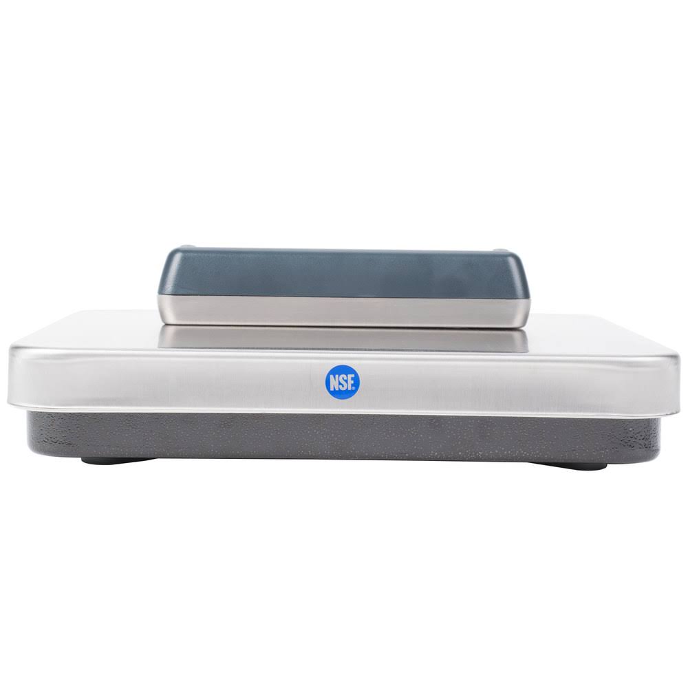 Stainless Steel Digital Pizza Scale with Front Tare N27476