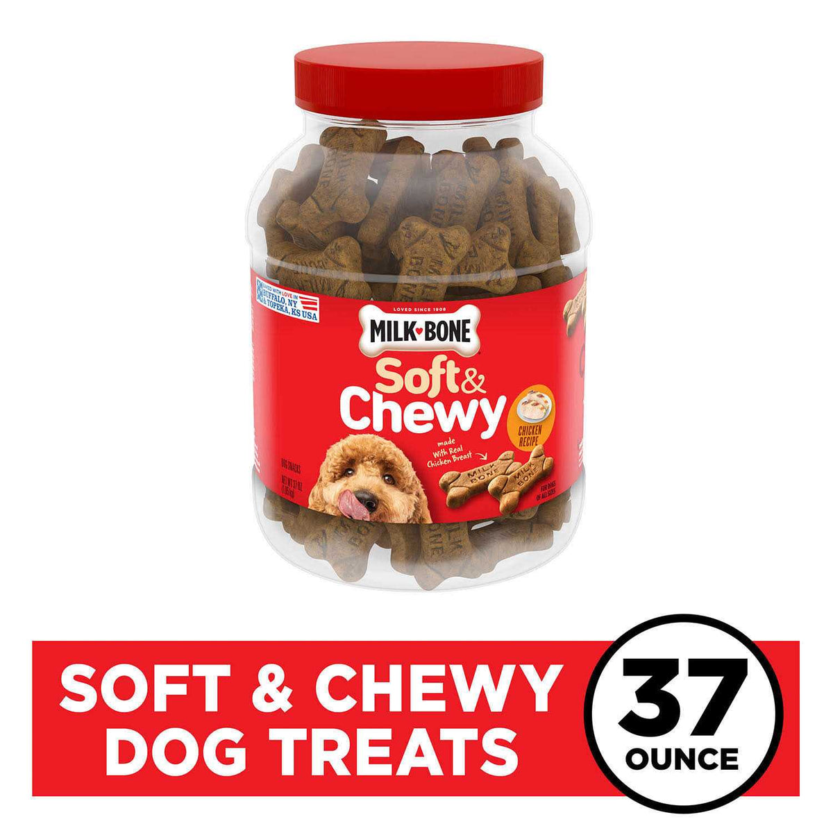 Soft & Chewy Chicken Dog Treats C71410
