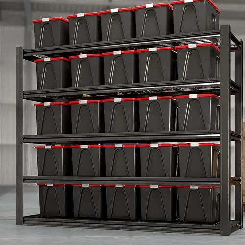 72" H Heavy Duty Metal Shelving 3500LBS Adjustable Storage Shelves Z712