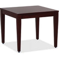 Wood Corner Table Mahogany R138820