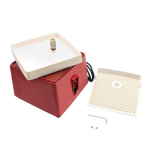 Red Portable Stained Glass Grinder with Grinding Wheel & Bit B179194