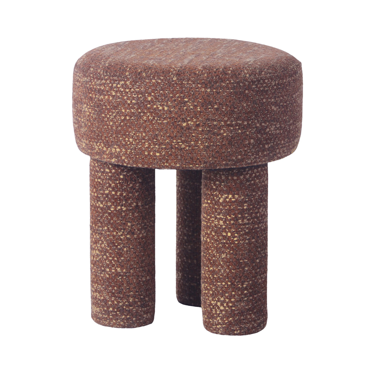 Brown Knubby Stool A718