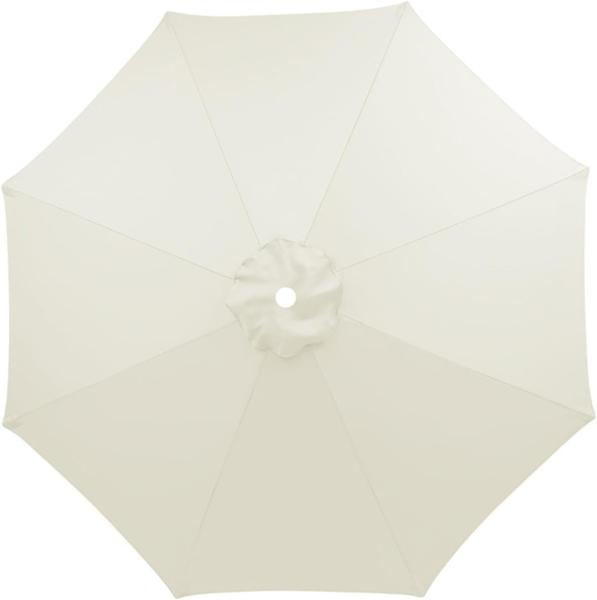 9.8ft Patio Umbrella Replacement Top Cover with 8 Ribs (White) M73885
