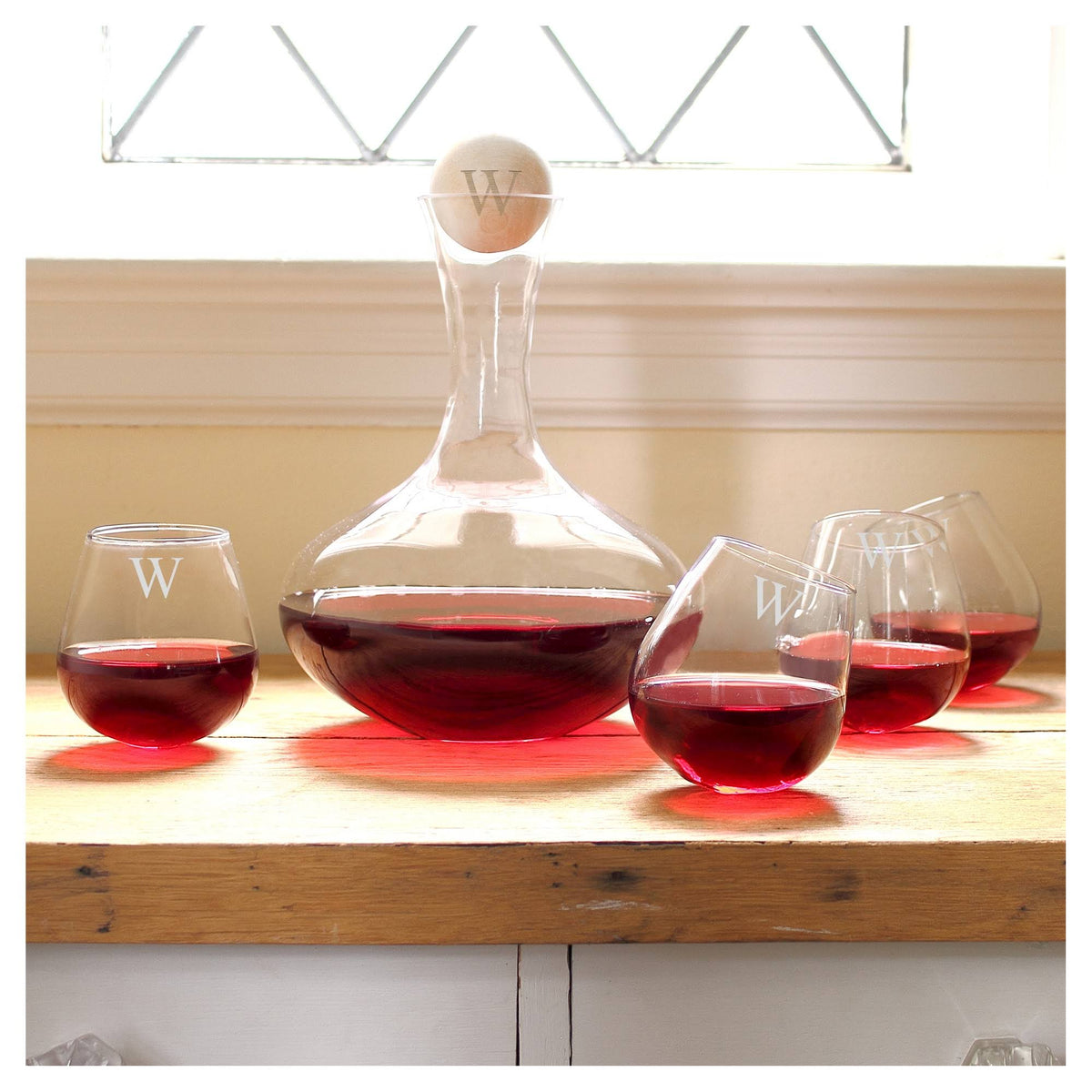 5pc Wine Decanter Set O262142