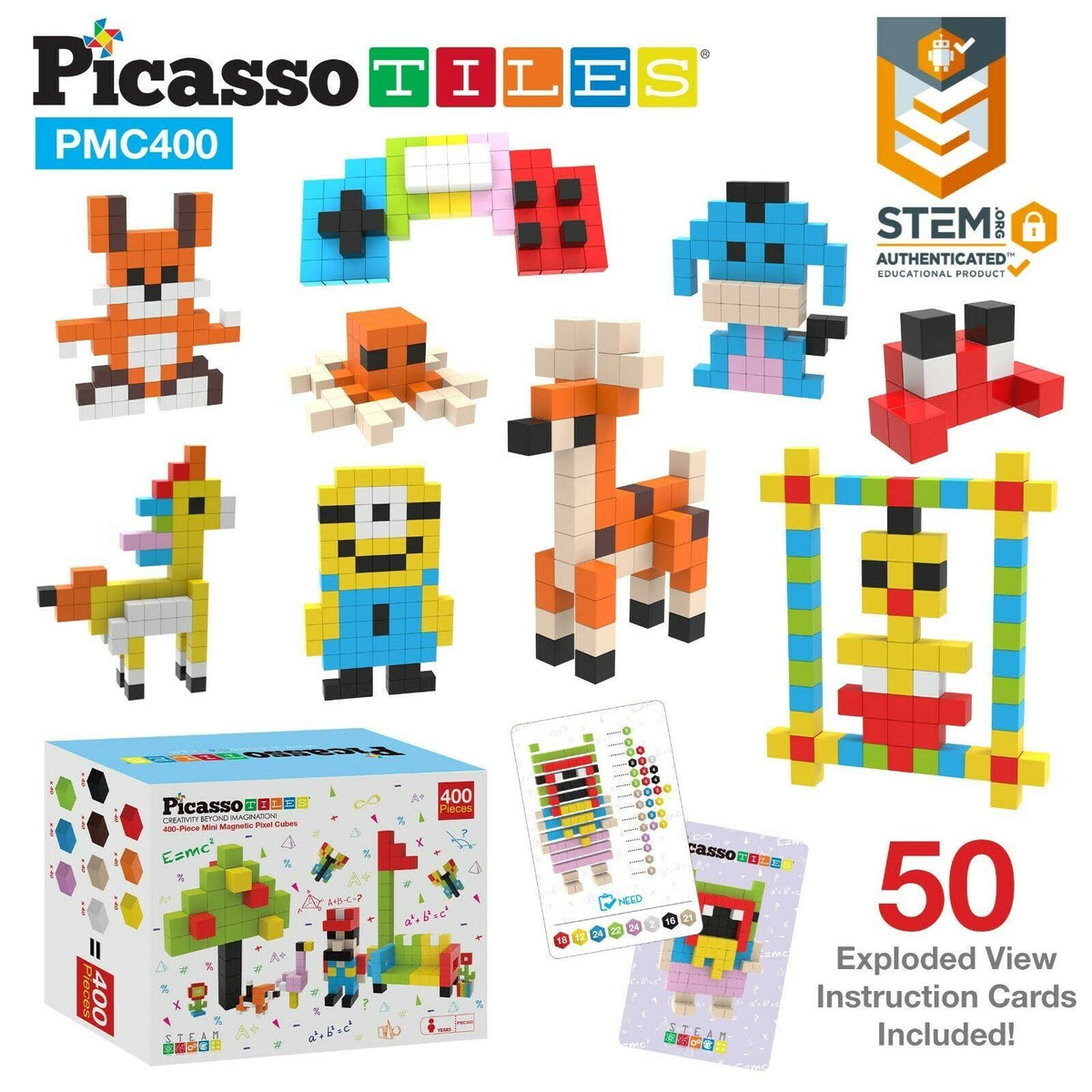 400 Piece Magnetic Cube Sensory Toy B666